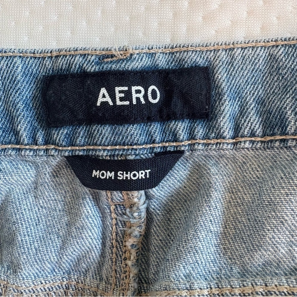 Aeropostale Distressed Denim Shorts - Picture 4 of 4